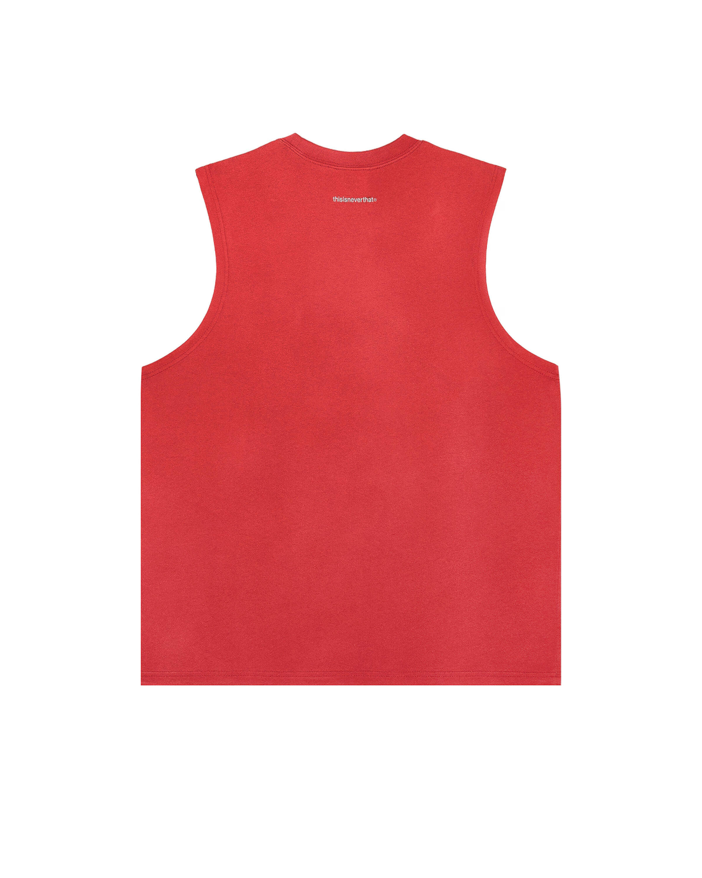 thisisneverthat T-Logo Sleeveless | TN241TTSST01-RED | AFEW
